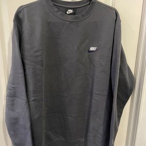 Nike mens graphite crewneck sweatshirt xl great condition